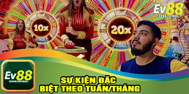 Sự Kiện Đặc Biệt Theo Tuần/Tháng – Quay Là Trúng